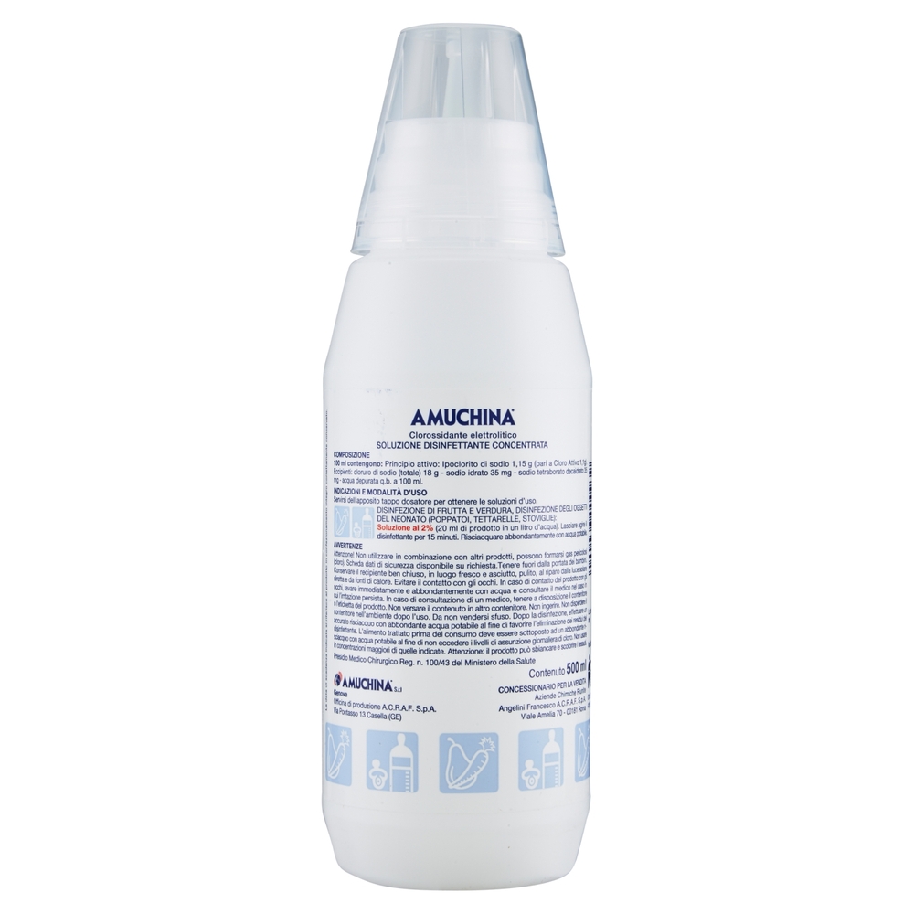 Amuchina Soluzione Disinfettante Concentrata 500 ml